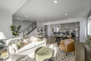 The heart of the home with large windows, great flow, and a vibe that's both relaxing and stylish.*Model Home