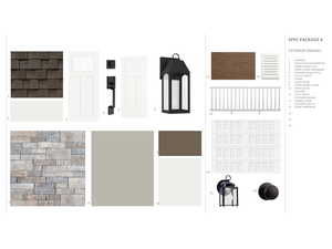 View of a document with a collage of images