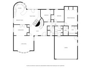 View of floor plan / room layout