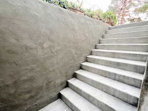 View of stairs