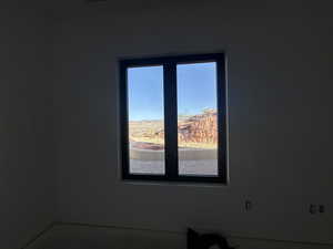 View of spare room