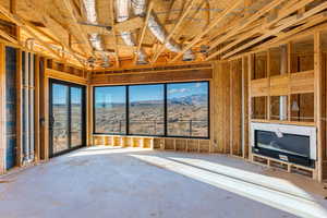 View of unfurnished living room