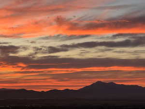 View of mountain backdrop