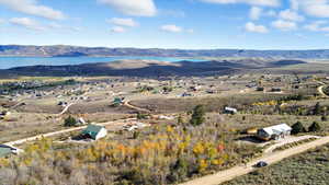 View of mountain background