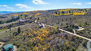 Aerial view of property's location
