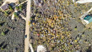 Aerial overview of property's location