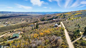 Drone / aerial view of mountains