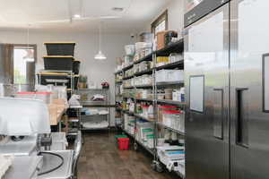 View of storage room