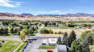 View of mountain backdrop