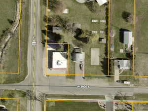 Map of property location with property parcel outlined