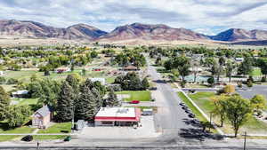 Aerial view of mountains