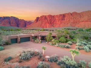 View of mountain backdrop