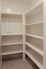 View of storage area