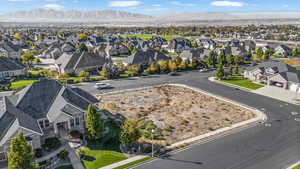 Aerial view of mountains
