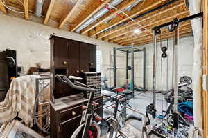 View of exercise area