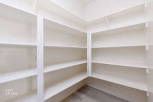 View of storage area