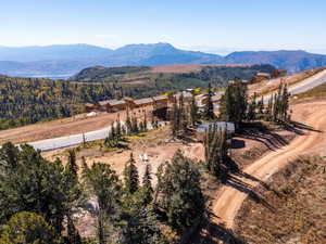 View of mountain background