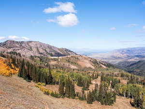 View of mountain backdrop