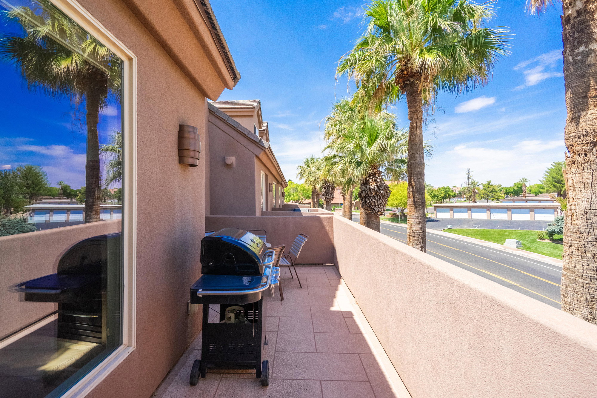Patio / terrace featuring a grill