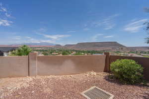 View of mountain background