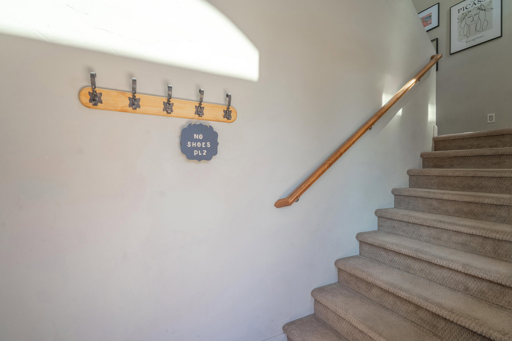 View of stairway