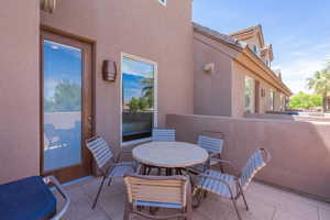 View of patio / terrace featuring outdoor dining area