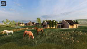 Conceptual rendering generated by AI for illustrative purposes only. This image represents a potential home design; the home is not yet constructed. Final siting, engineering, materials, dimensions, and features are subject to change and approval.