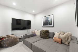 Secondary Living Space for Media Room, Additional Bedroom or Office
