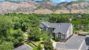 View of mountain background