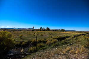 Mountain view featuring rural landscape