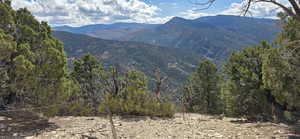 View of mountain background