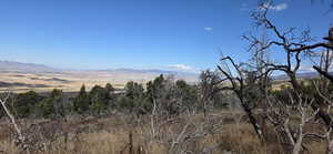 View of mountain background