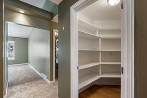 View of storage area