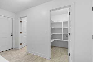 View of storage area