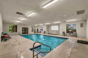 View of indoor pool