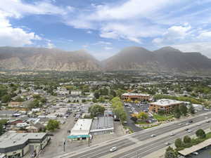 View of mountain backdrop
