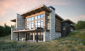 Exterior Rendering - Back