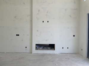 View of unfurnished living room