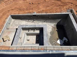 View of storm shelter