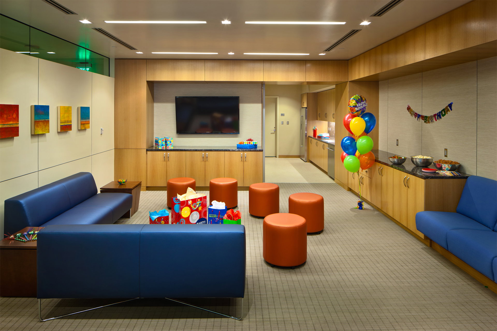 View of game room