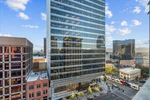 View of property with a view of city