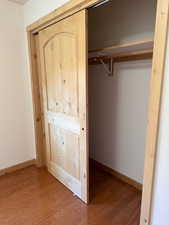 View of closet