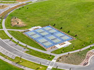 Bird's eye view courts