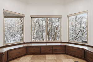 View of basement living area with a plenty of daylight. Perfect for multi gen living or rental