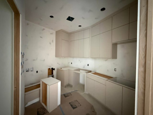 View of laundry area