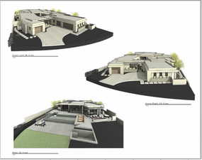 View of a document with a collage of images