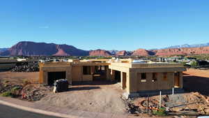 View of mountain backdrop