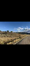 View of street with a rural view