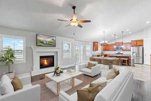 Main-Level Living: 3 Bedrooms on main level and 3 Bedrooms downstairs