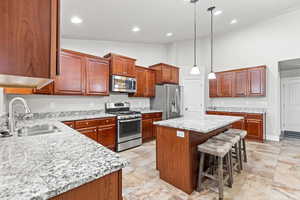 Lots of counter space and cabinetry